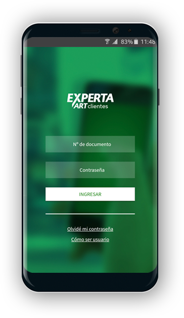Autenticate con el mismo<br/> <b>usuario y contraseña</b><br/>de la web