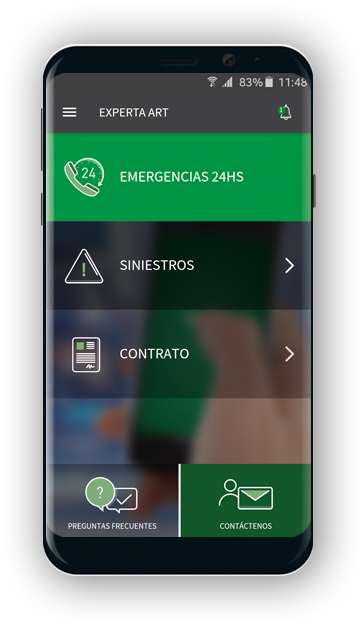 Comunicate con<br/><b>El Centro Coordinador de<br/>Emergencias Médicas las 24hr</b><br/>desde la home de la APP