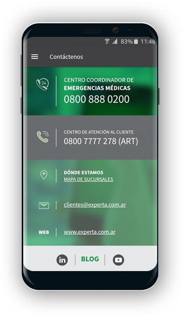 <b>Contactate con nosotros</b><br/> a través de múltiples canales