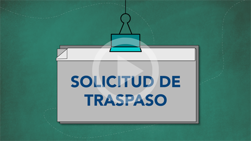 Tutorial - Solicitud traspaso